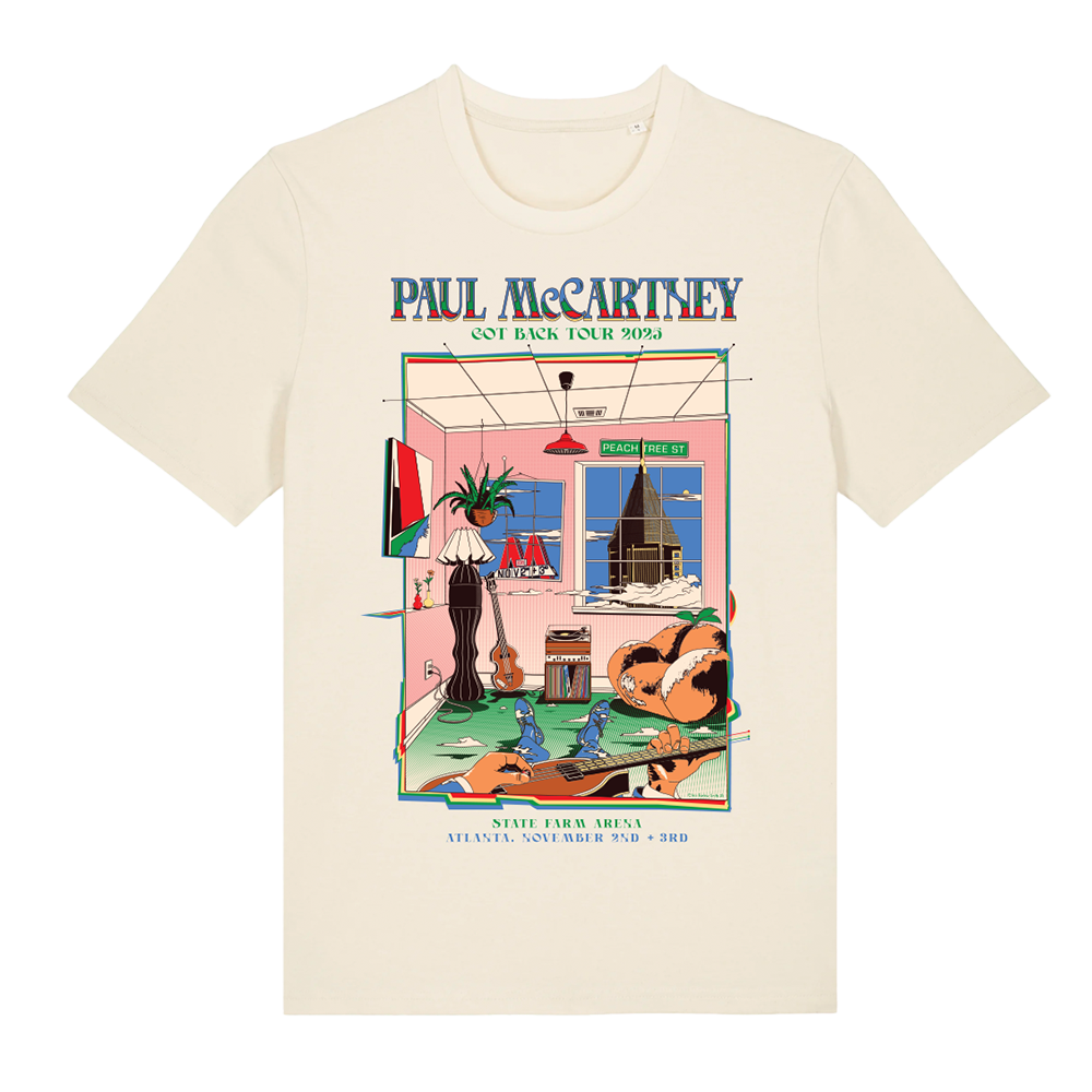Got Back 2025 Atlanta Event T-Shirt - Paul McCartney Official Store
