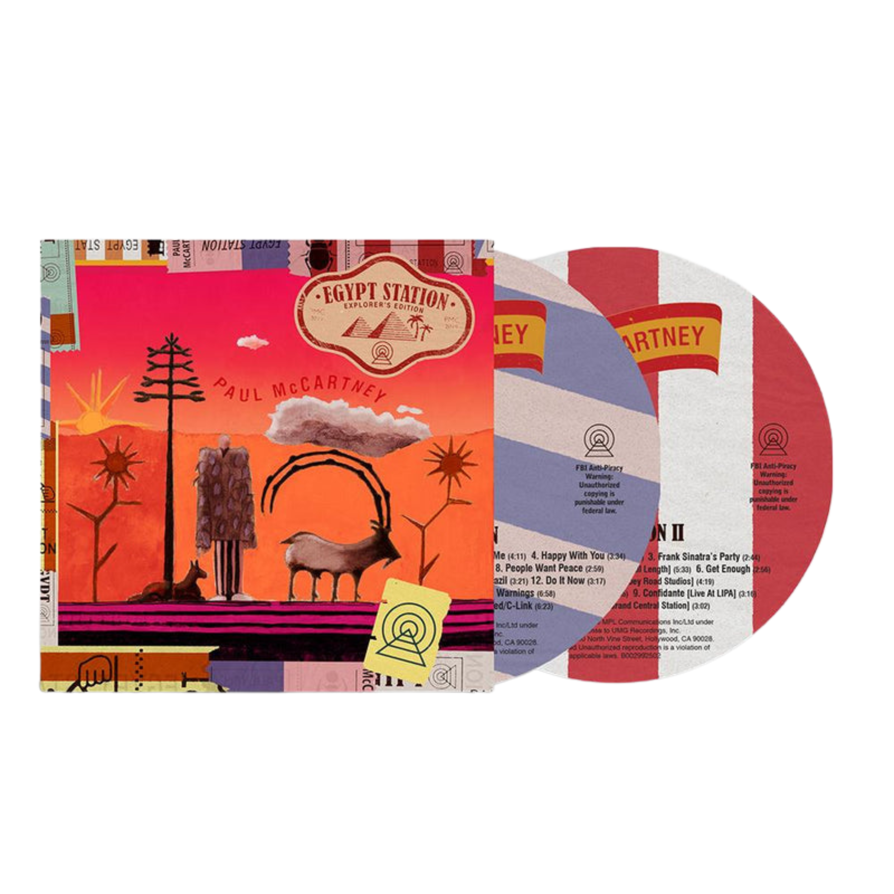 Egypt Station - Explorer's Edition – 2CD Softpak - Paul McCartney Egypt Station - Explorer's Edition – 2CD Softpak - Paul McCartney