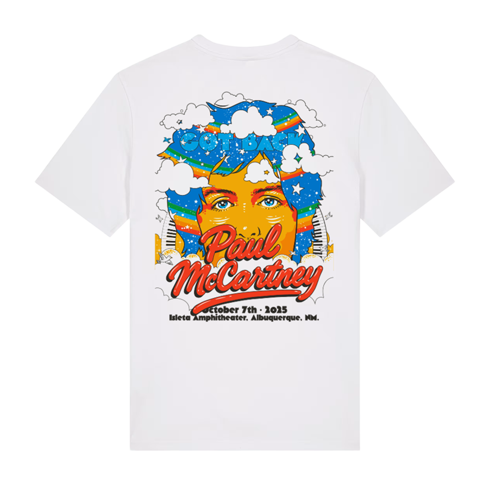 Got Back 2025 Albuquerque Event T-Shirt - Paul McCartney Official