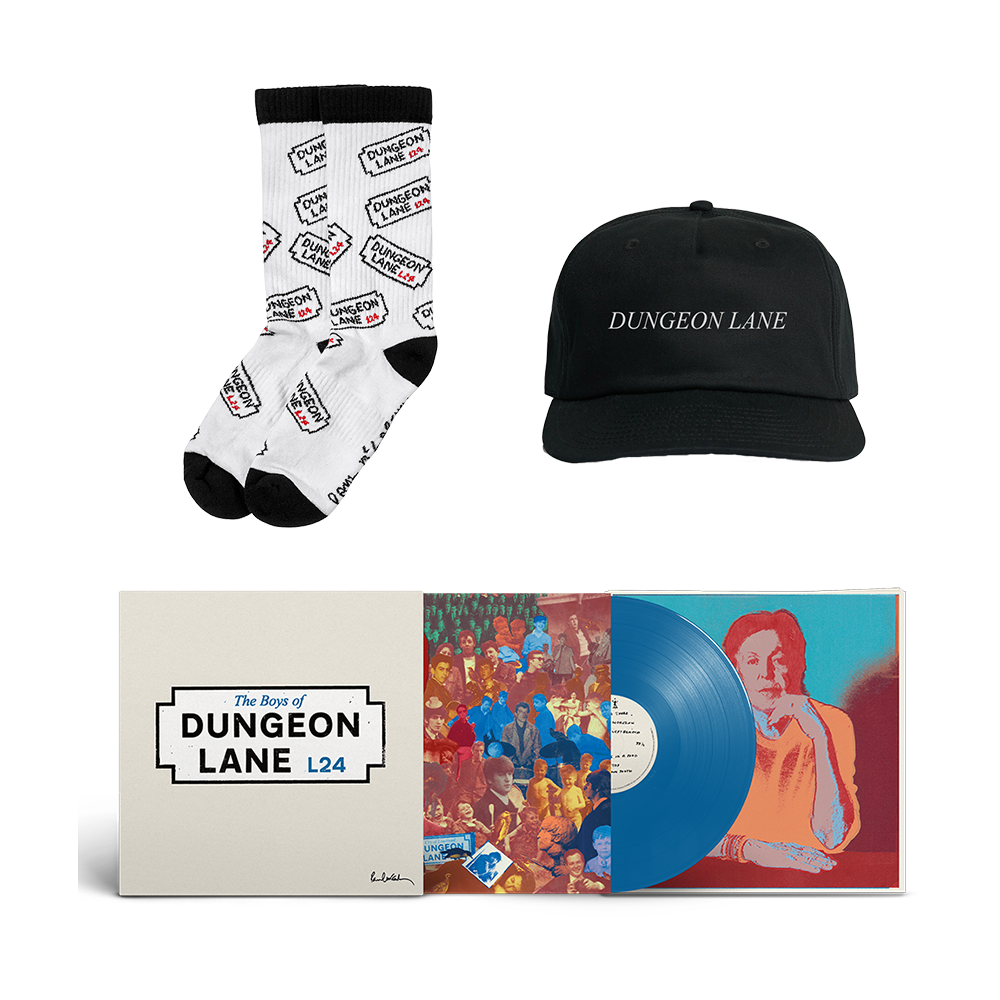 The Boys of Dungeon Lane - Blue LP + Socks + Hat - Paul McCartney