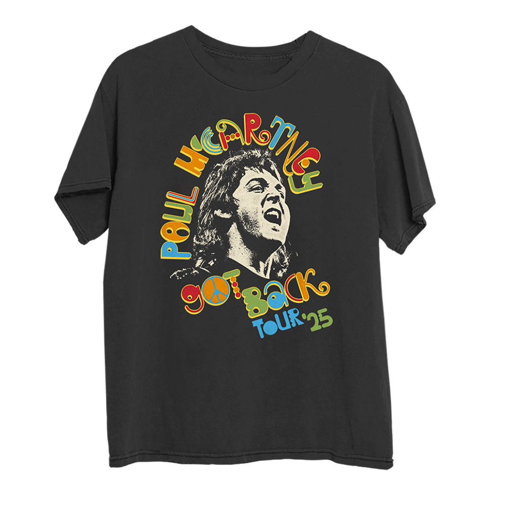 Got Back 2025 Peace T-Shirt - Paul McCartney Official Store