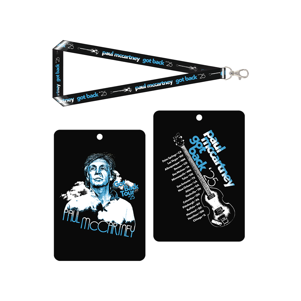 Got Back 2025 Tour Laminate - Paul McCartney Official Store