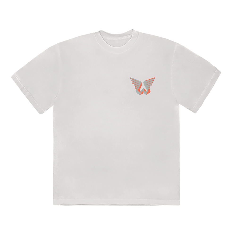 Wings Watercolor T-Shirt Front