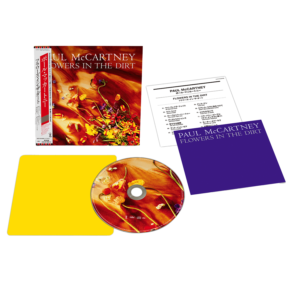 Flowers In The Dirt - 1CD, Japanese SHN-CD, Limited Pack Shot