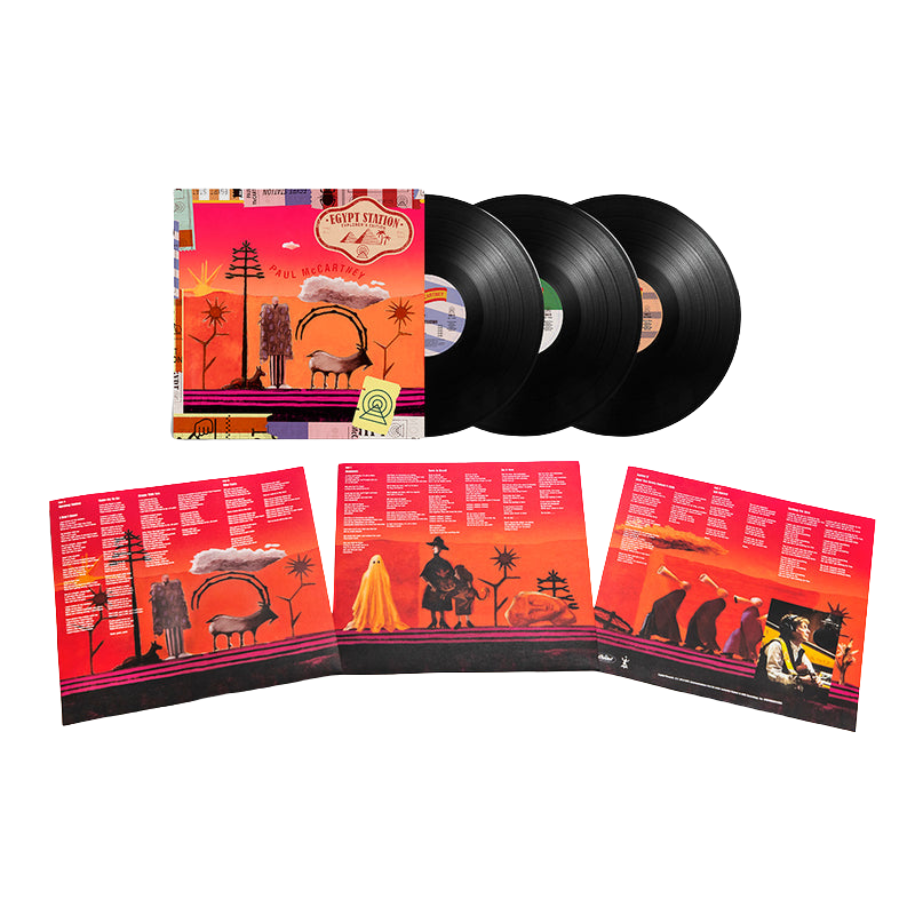 Egypt Station - Explorer's Edition – Limited Edition 3 Disc 180g Egypt Station - Explorer's Edition – Limited Edition 3 Disc 180g