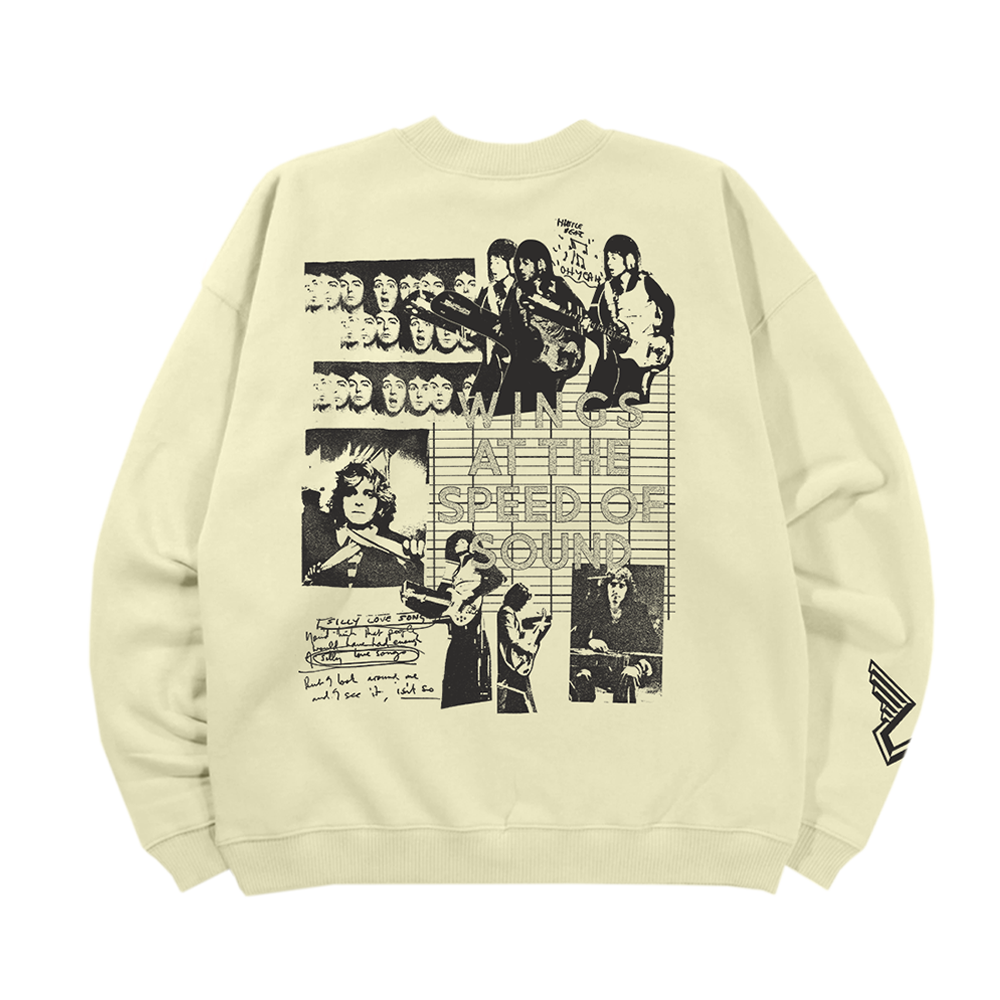Wings At The Speed of Sound Album Sweatshirt back