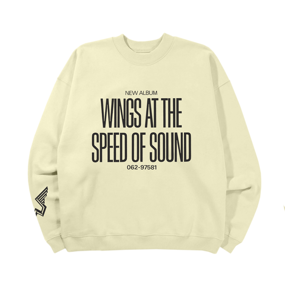 Wings At The Speed of Sound Album Sweatshirt