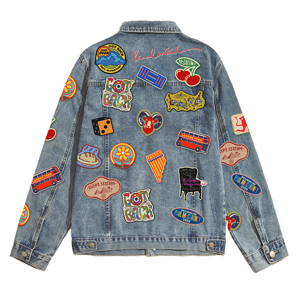 Got Back 2025 Blue Denim History Jacket Back