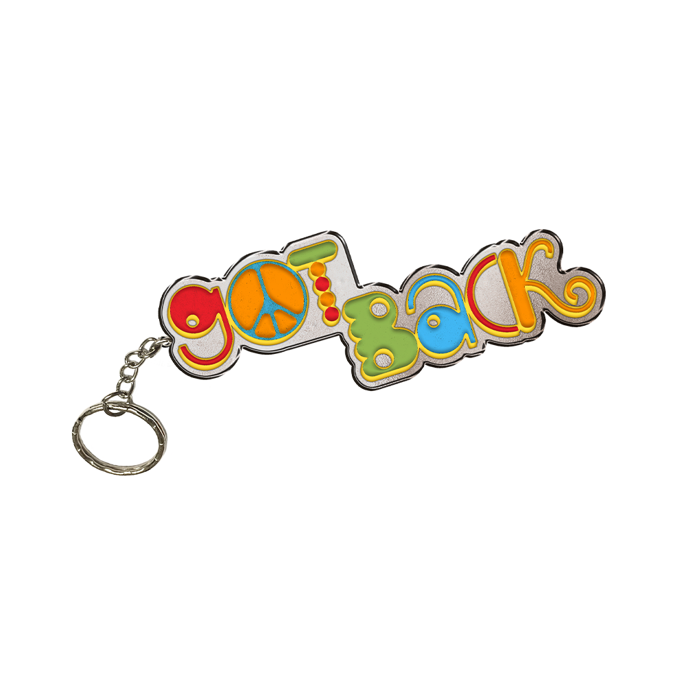 Got Back 2025 Peace Keyring