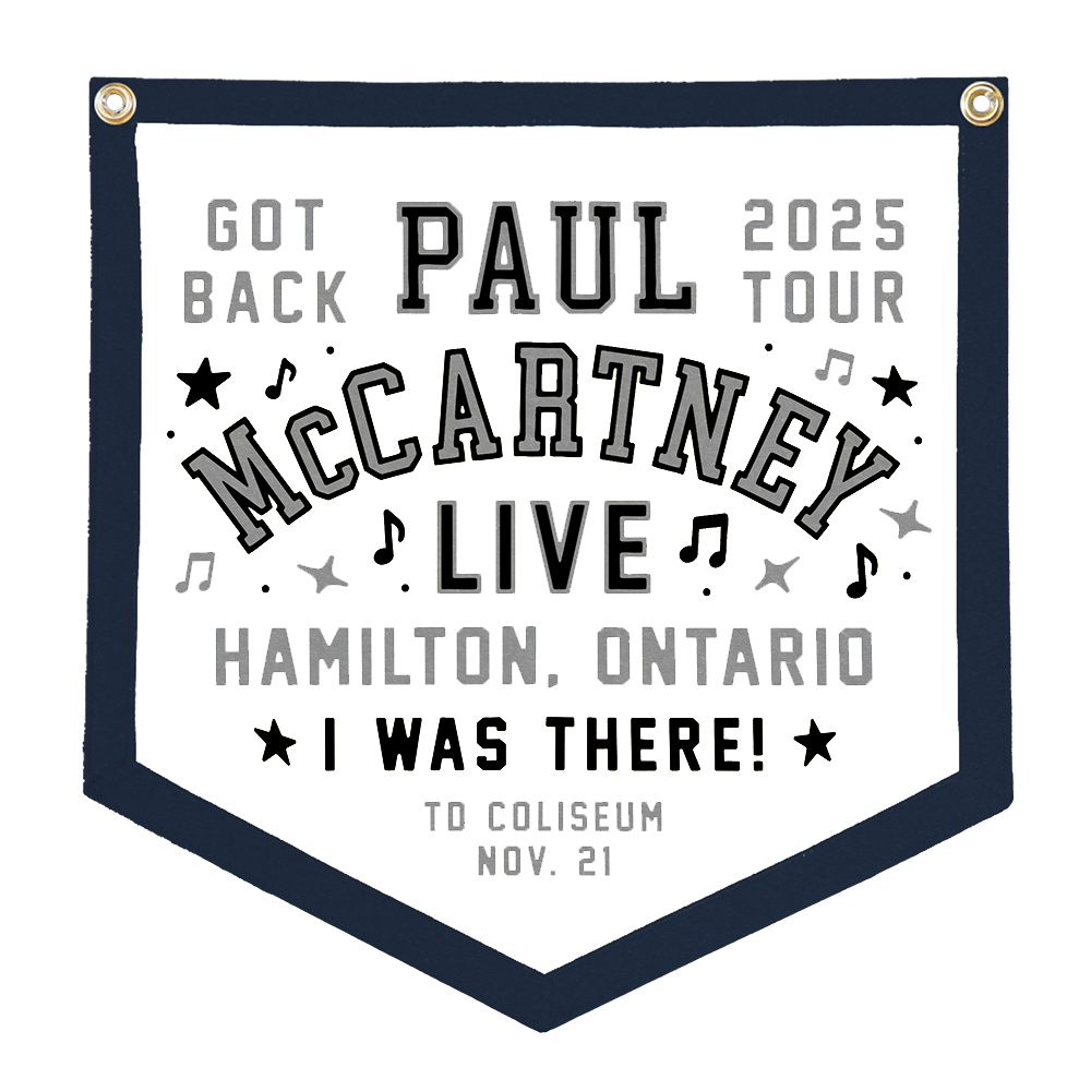 Got Back 2025 Hamilton Event Camp Flag