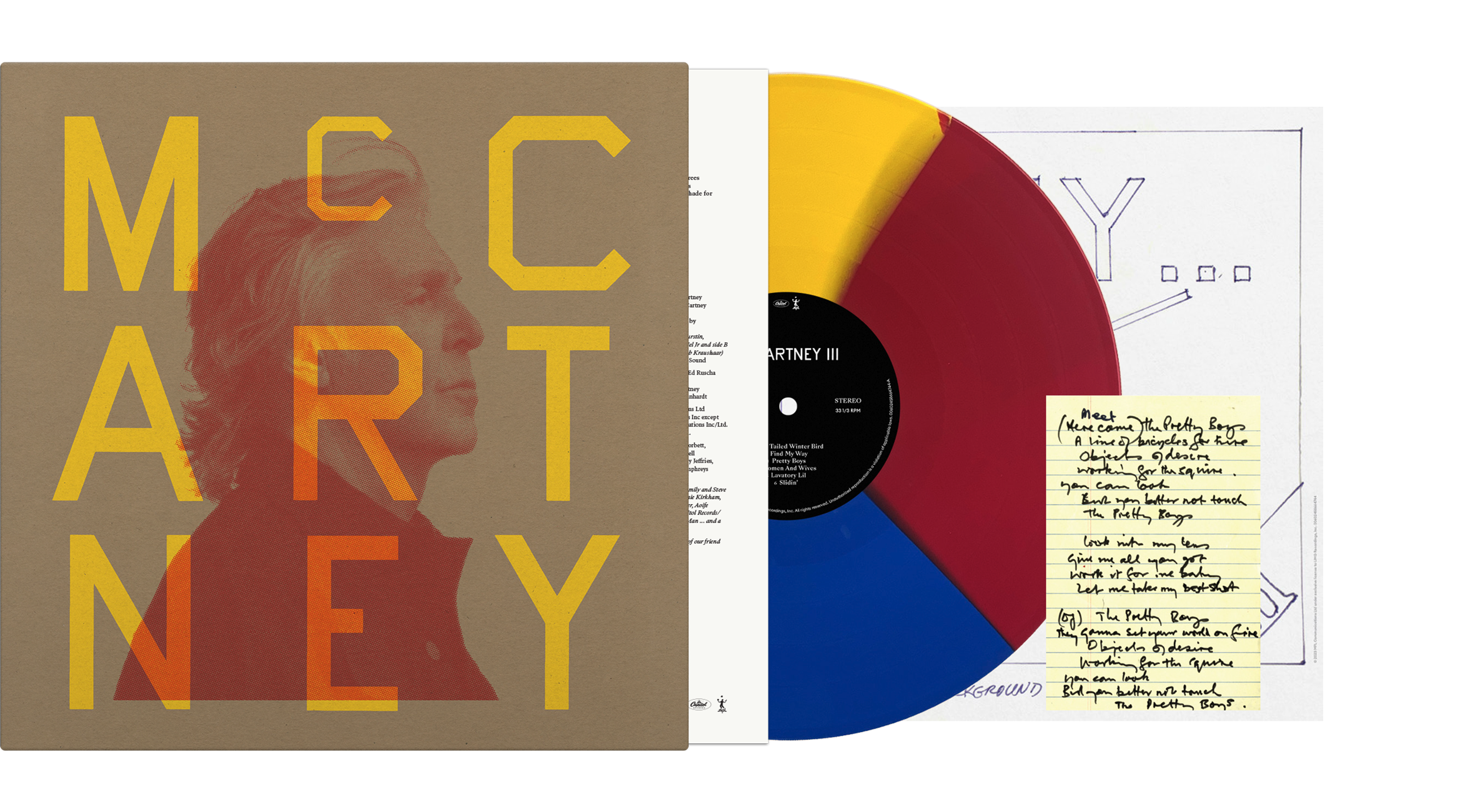 McCartney III - 3x3 Edition - LP - Paul McCartney Official Store