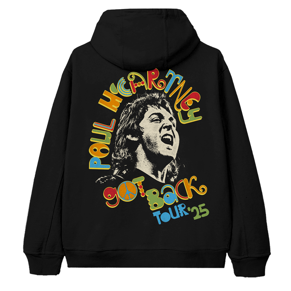 Got Back 2025 Peace Zip Hoodie Back