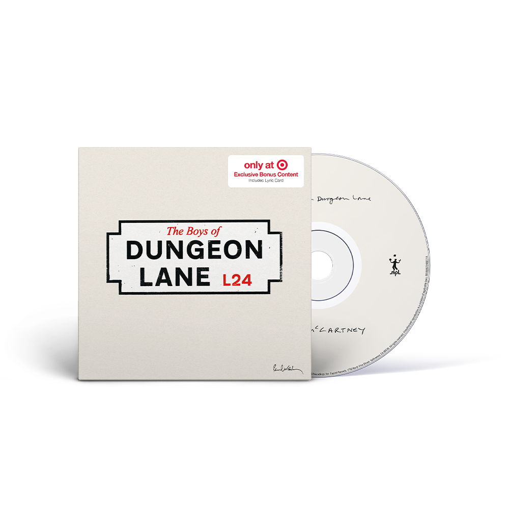 The Boys of Dungeon Lane (Target Excl.) CD Cover and Disc