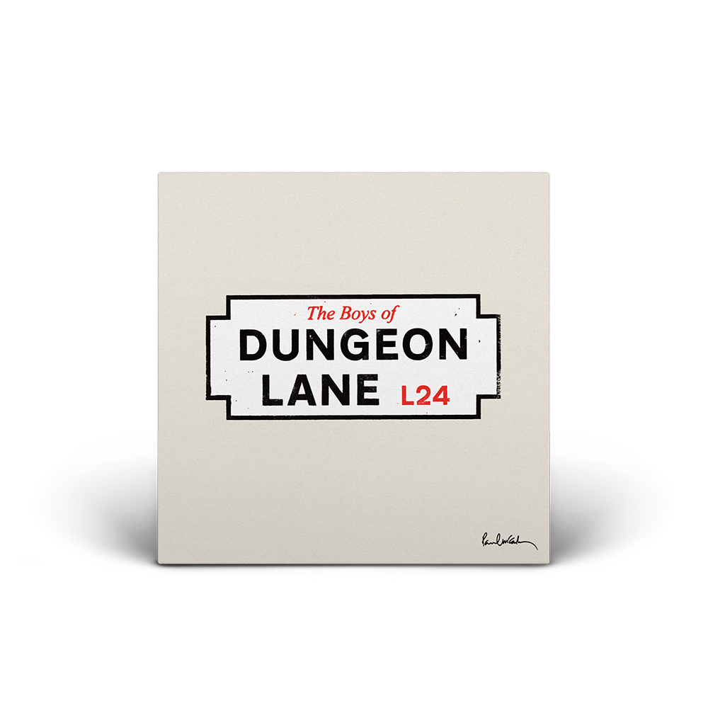 The Boys of Dungeon Lane - LP Cover