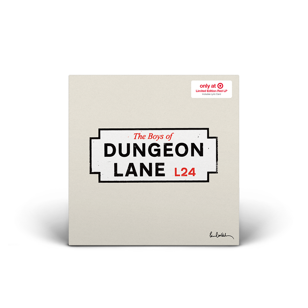 The Boys of Dungeon Lane (Target Excl.) Red Vinyl + Lyric Card Cover
