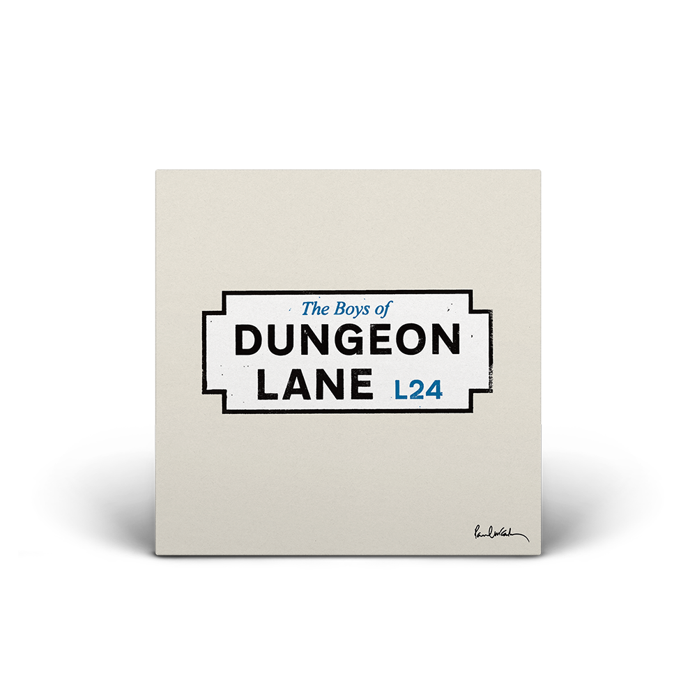 The Boys of Dungeon Lane - Blue LP Cover