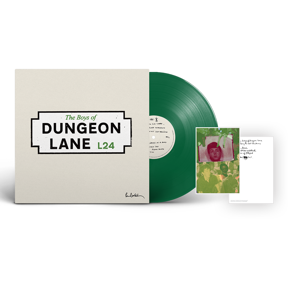 The Boys of Dungeon Lane - Green LP + Lyric Card Display 2