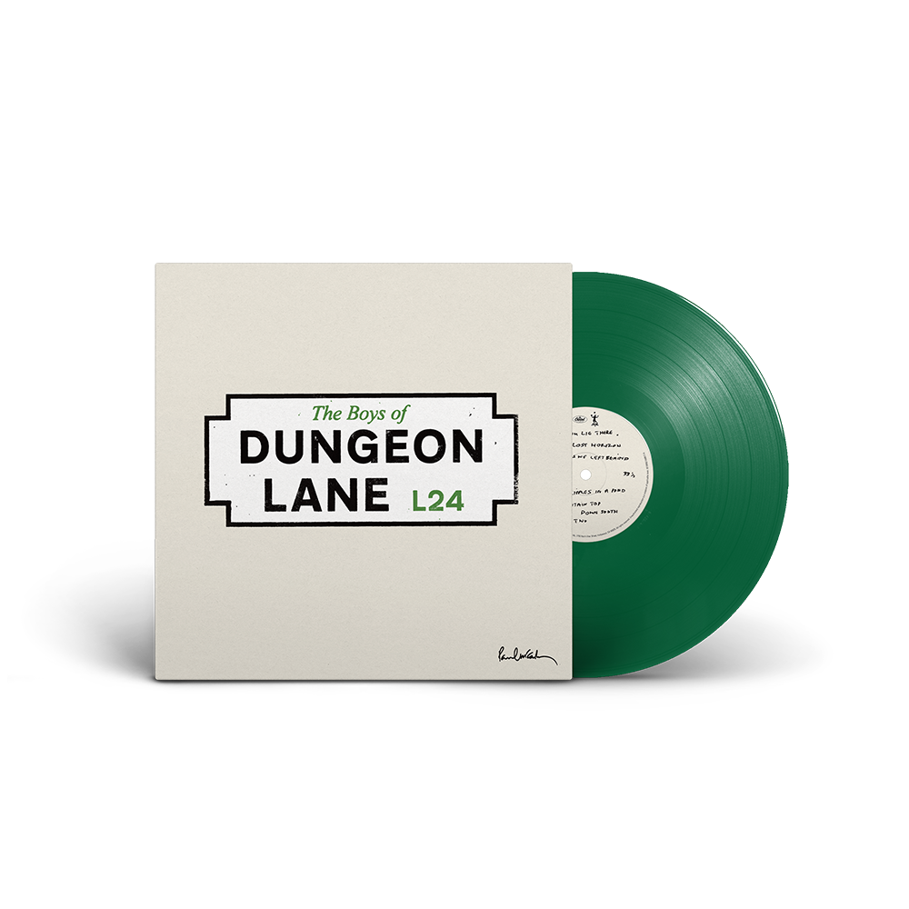 The Boys of Dungeon Lane - Green LP + Lyric Card Cover and Disc