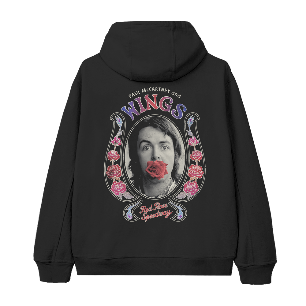 Red Rose Speedway Photo Zip Hoodie Back