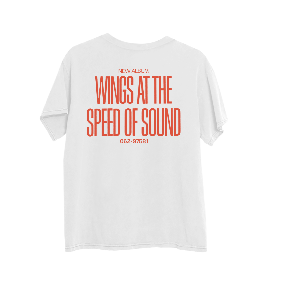 Wings at the Speed of Sound Graphic T-Shirt Back