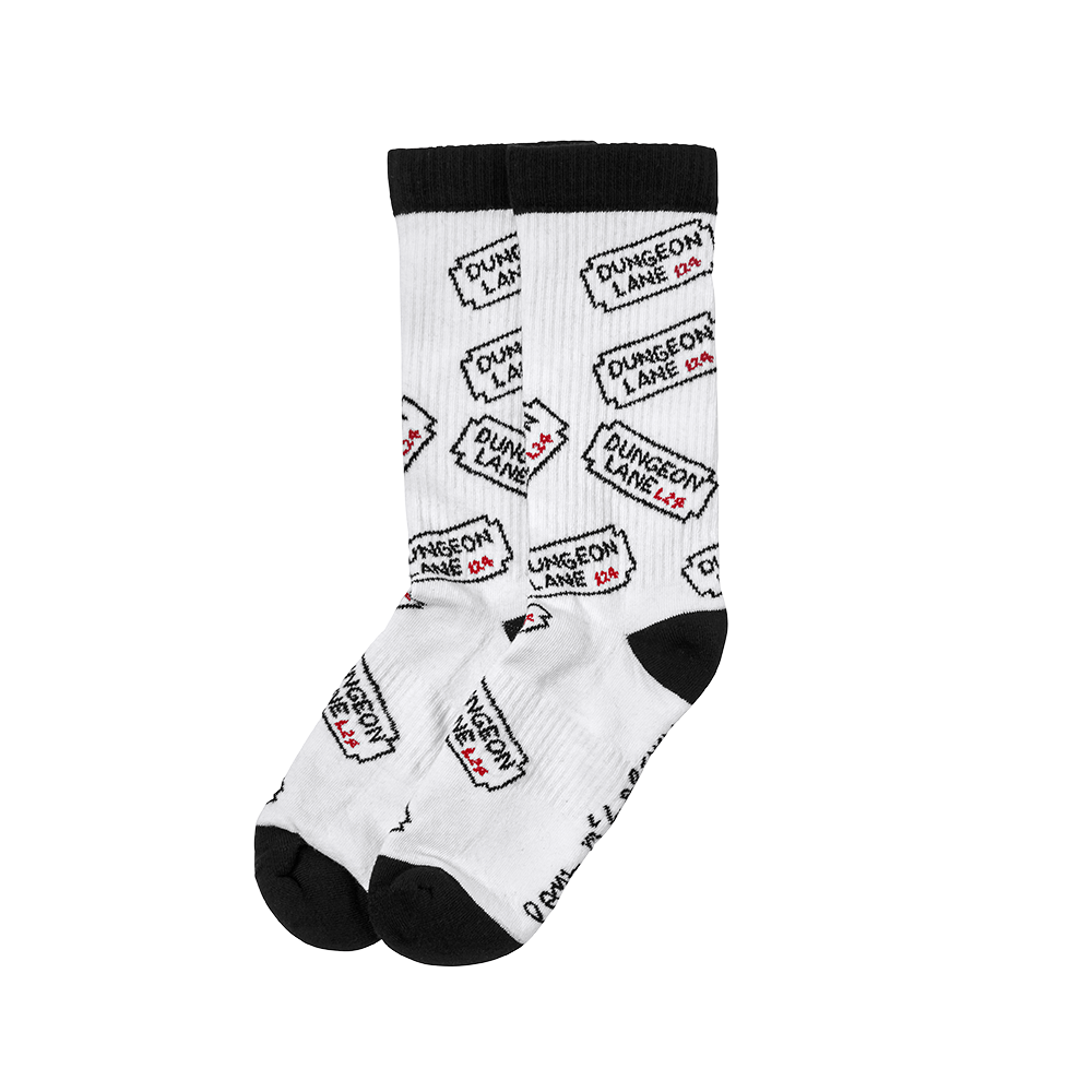 The Boys of Dungeon Lane Socks Side 1