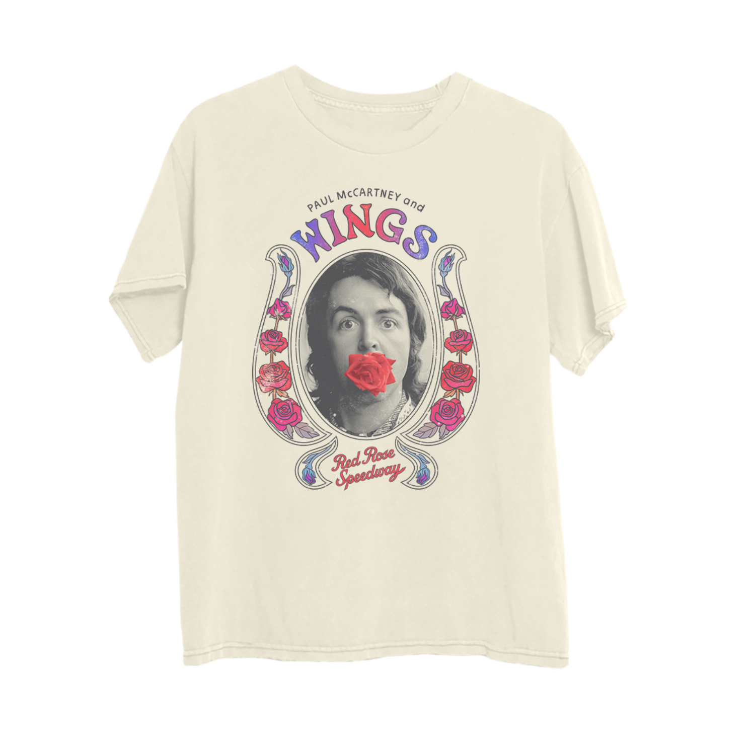 Red Rose Speedway Photo T-Shirt