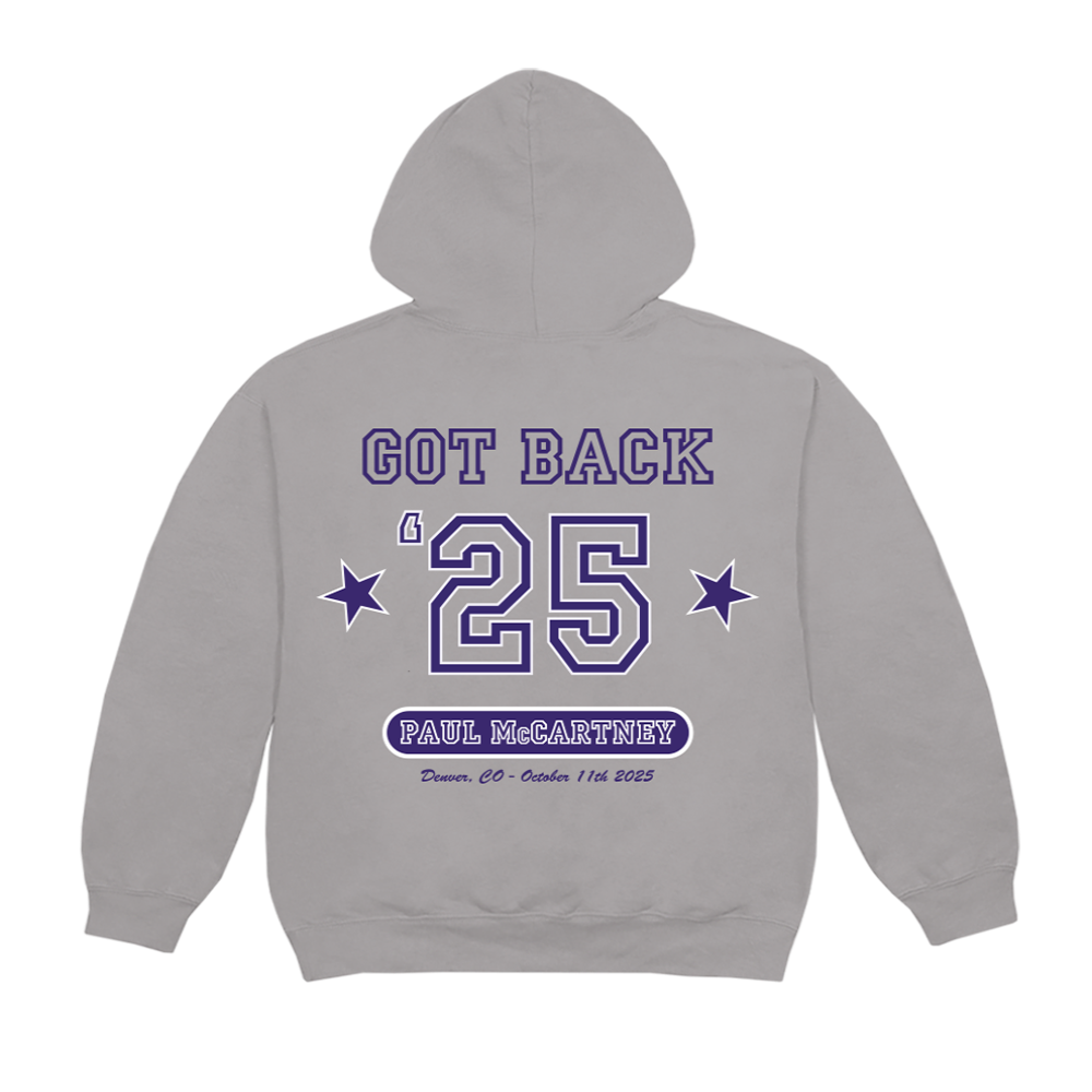Paul McCartney x Colorado Rockies Got Back 2025 Hoodie Back