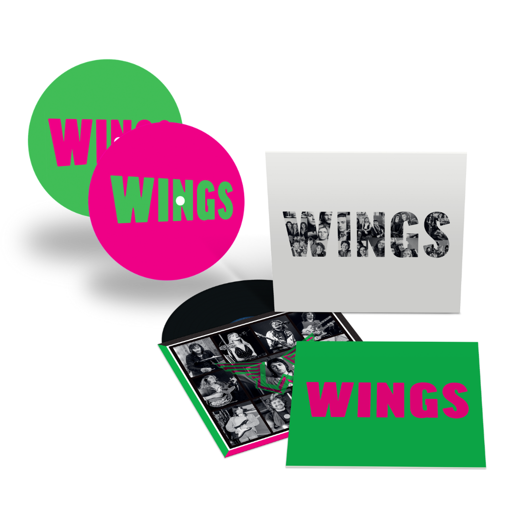 WINGS - 1LP Collection + Wings Dual Tone Slipmat Fan Pack