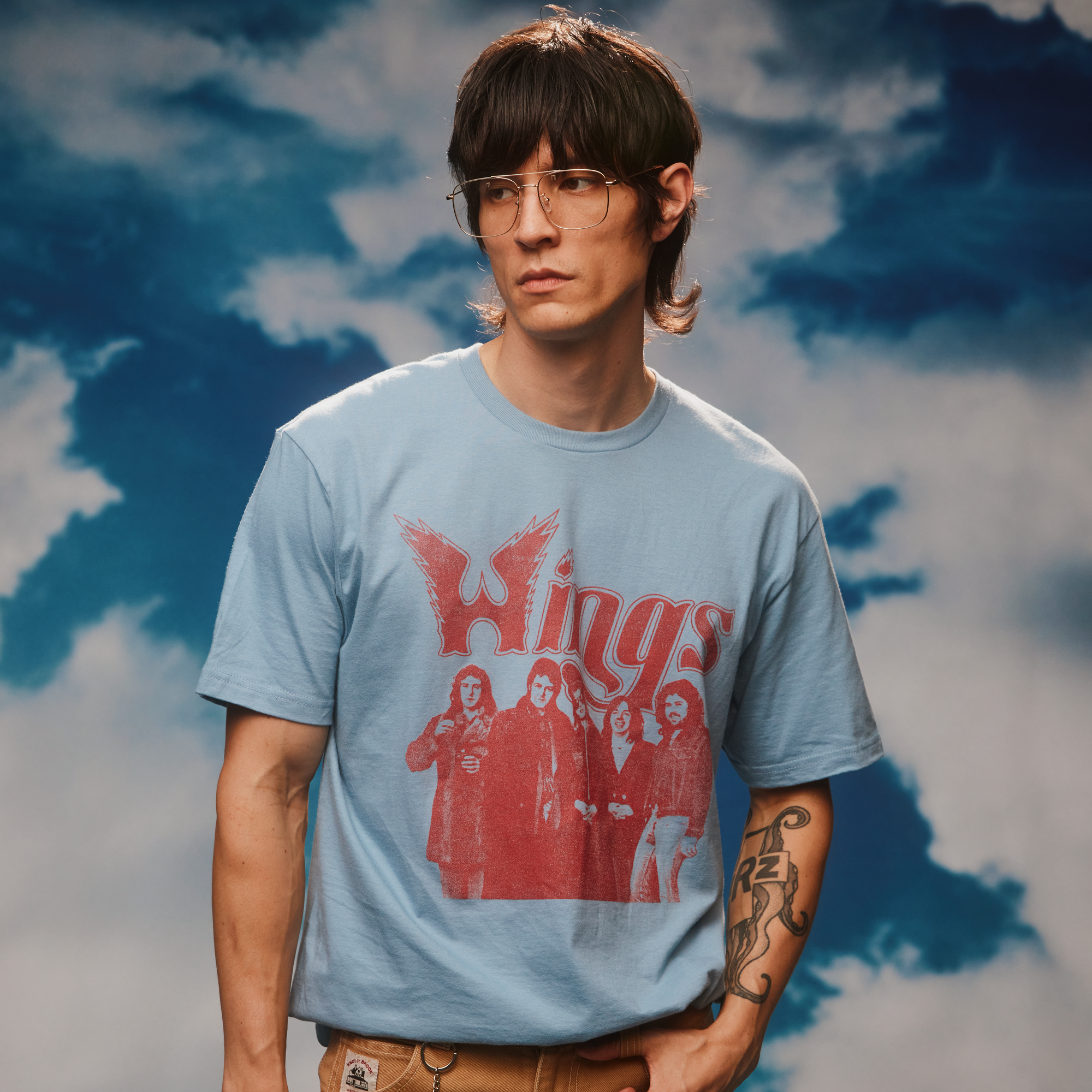 Wings Band T-Shirt Lifestyle