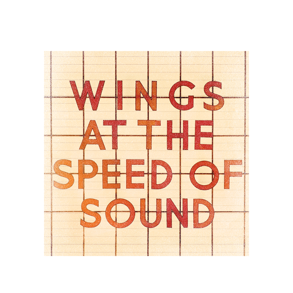Wings At The Speed of Sound Square Album Poster