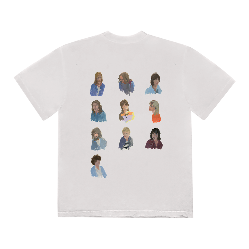 Wings Watercolor T-Shirt Back