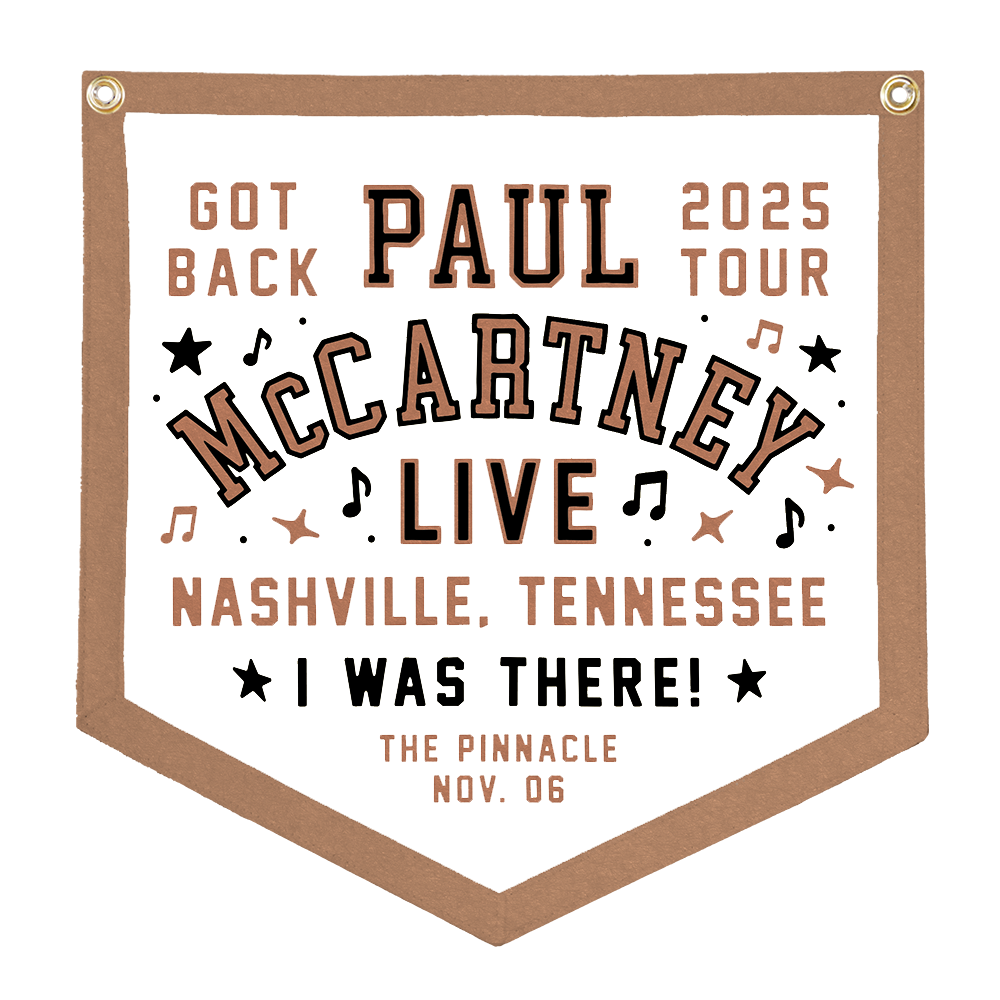 Got Back 2025 Nashville Event Camp Flag