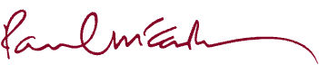 Paul McCartney's signature