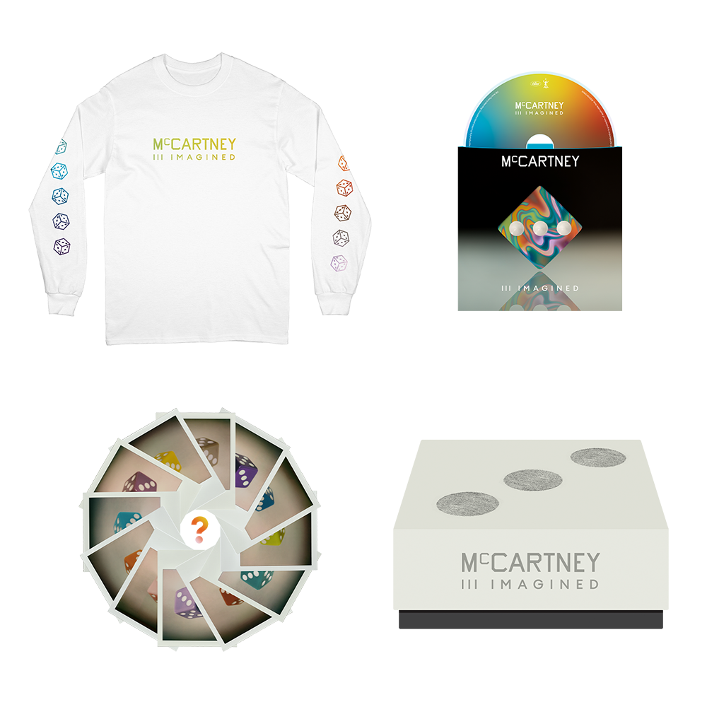 McCartney III Imagined - Limited Edition White Long Sleeve Shirt & CD Box Set