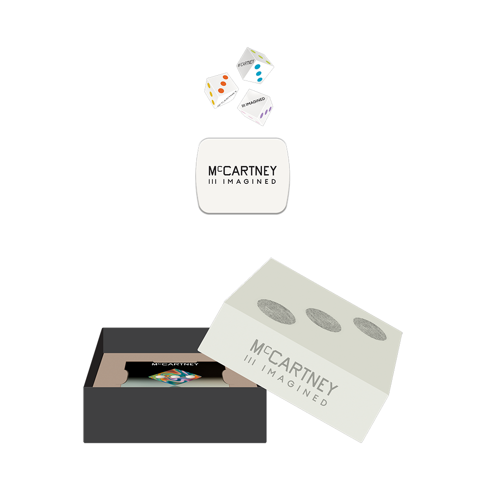McCartney III Imagined - Limited Edition Dice & CD Box Set - Paul McCartney III Imagined - Limited Edition Dice & CD Box Set - Paul