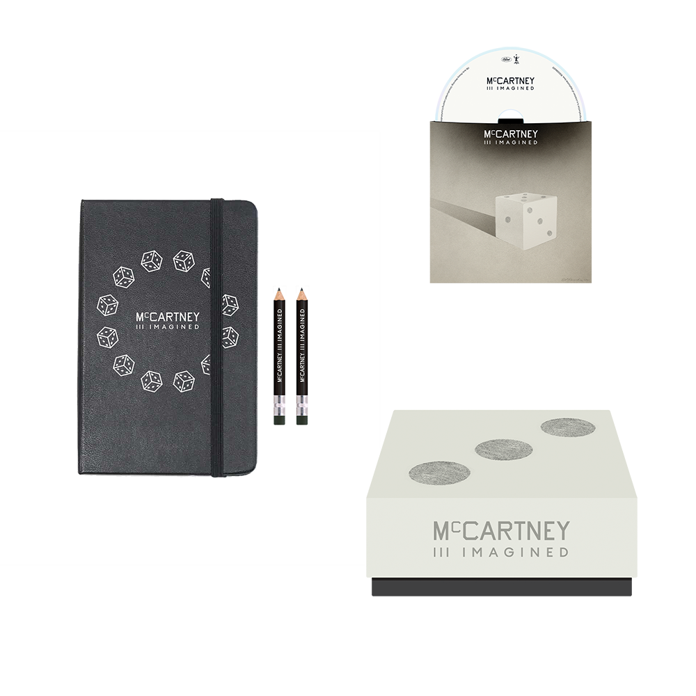 McCartney III Imagined - Limited Edition Notebook & CD Box Set